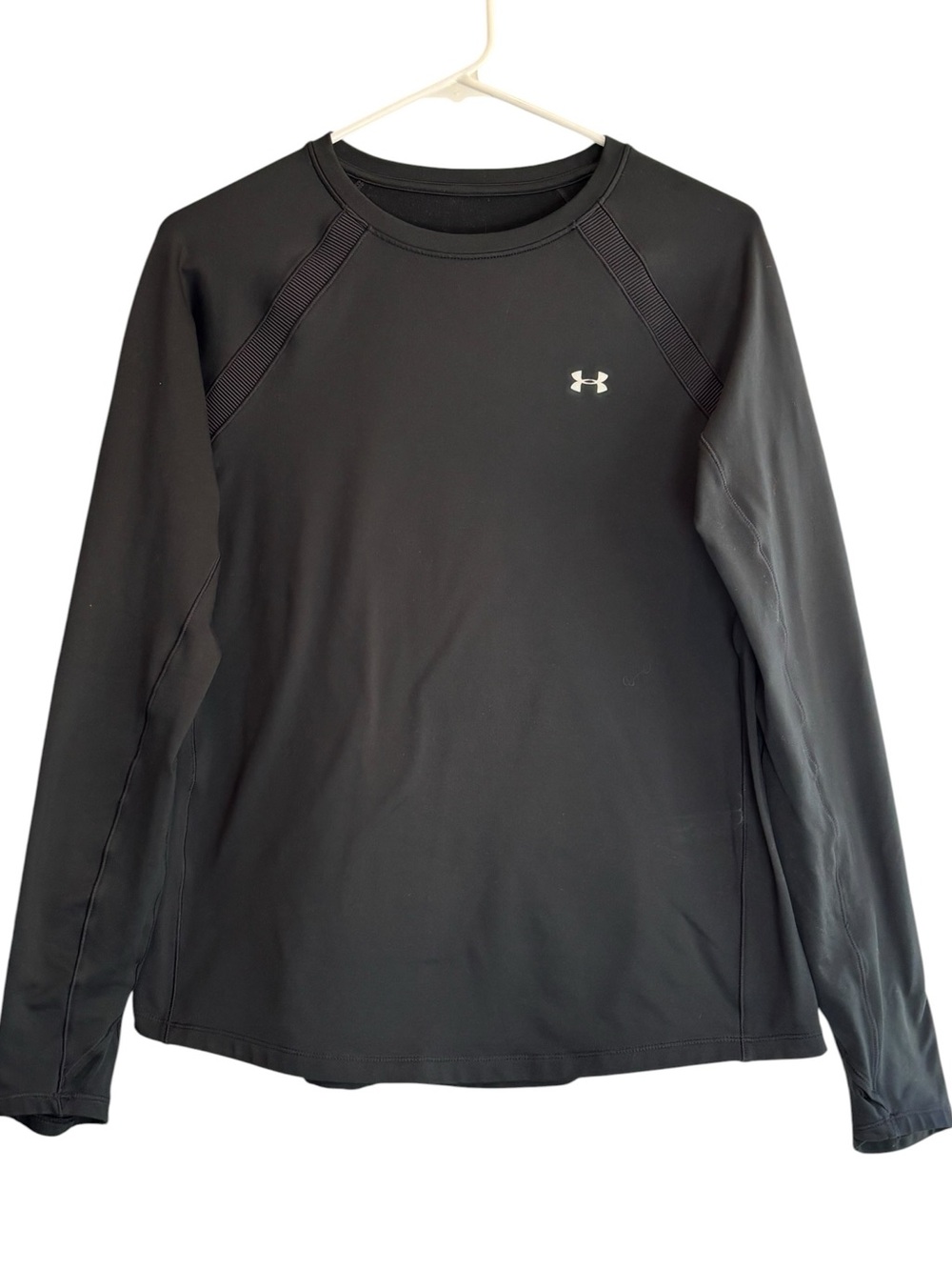 Under Armour ColdGear Women’s Black Long Sleeve Performance Top Size Medium